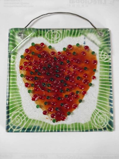Пано "Hearts" 12х12см