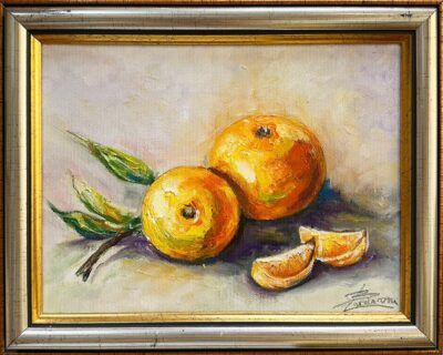 "Портокали" - Любима Бърдарова - маслена картина
