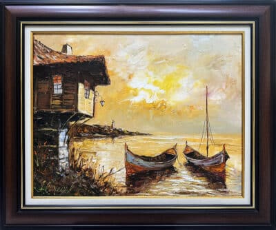 Картина "Есенно море" - Александър Симеонов